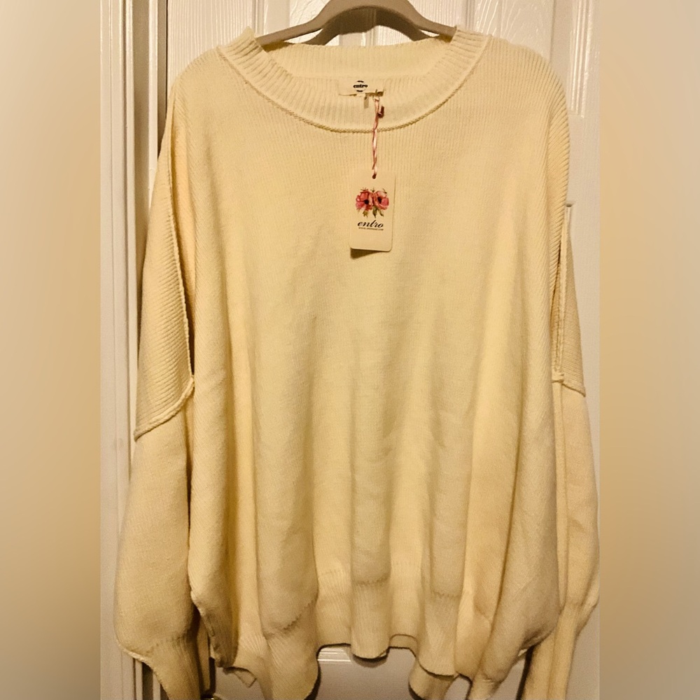 Beautiful cream sweater